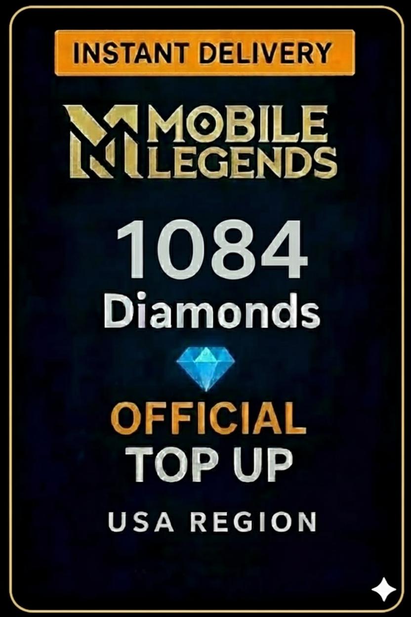 Mobile Legends - 1084 Diamonds Top-Up (USA)