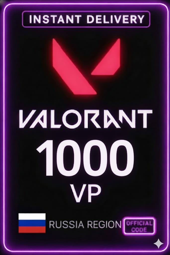 Valorant 1000 VP (Russia Server)