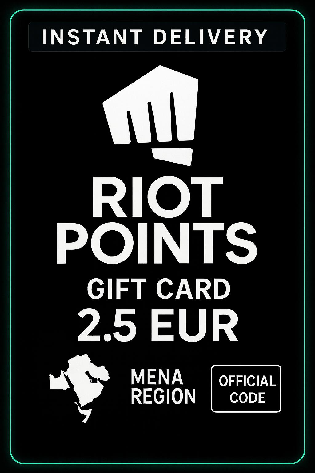 ACCÈS RIOT MENA 2,5 €
