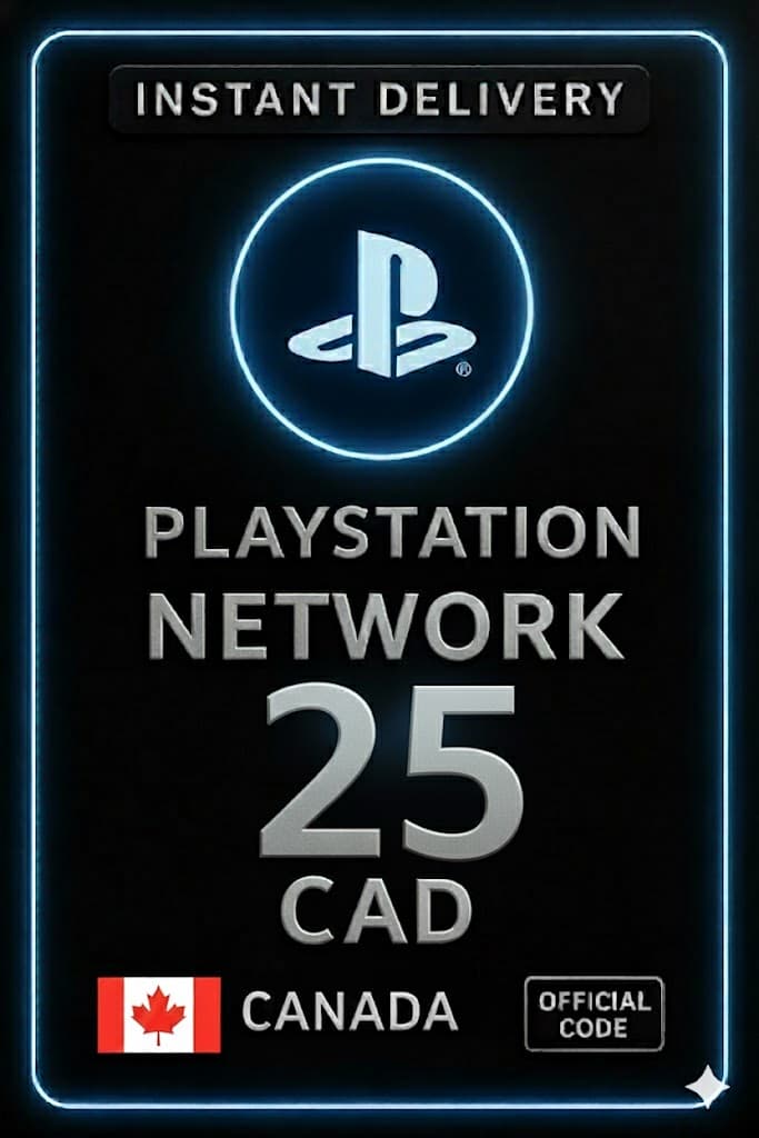 PSN Card 25 CAD