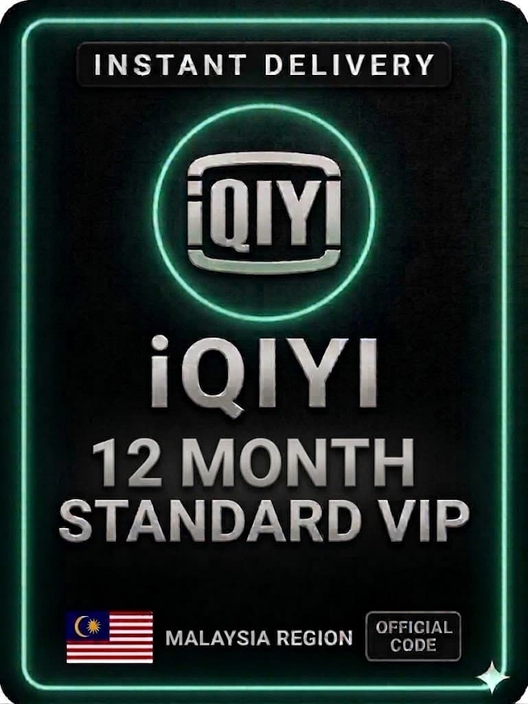 iQIYI 12 Month Standard VIP Malaysia