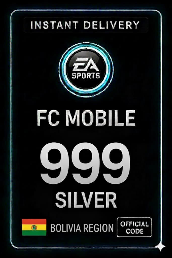FC Mobile 999 Ezüst Ajándékkártya - Bolivia