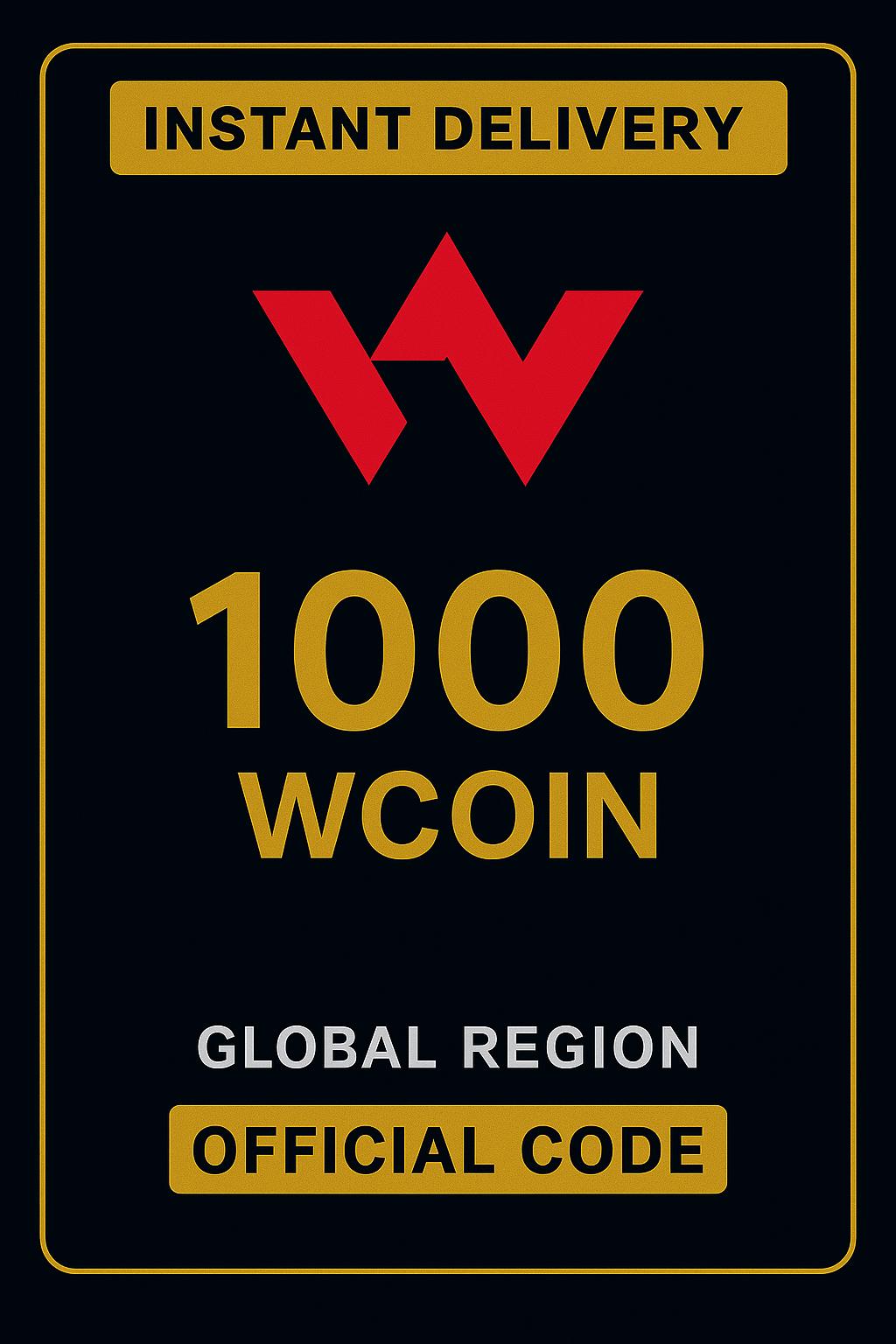 Webzen 1000 Wcoin