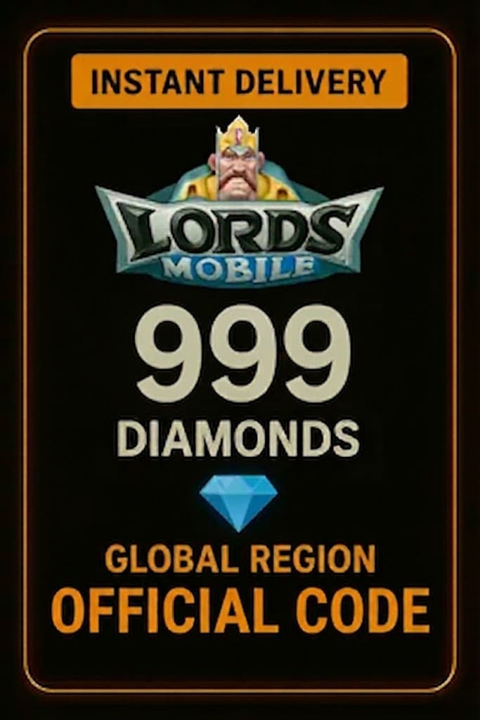 Lords Mobile - 999 Diamonds (INT)