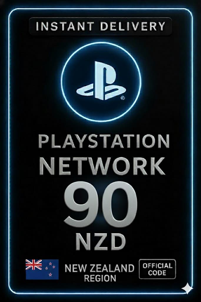بطاقة هدايا PSN نيوزيلندا - 90 NZD