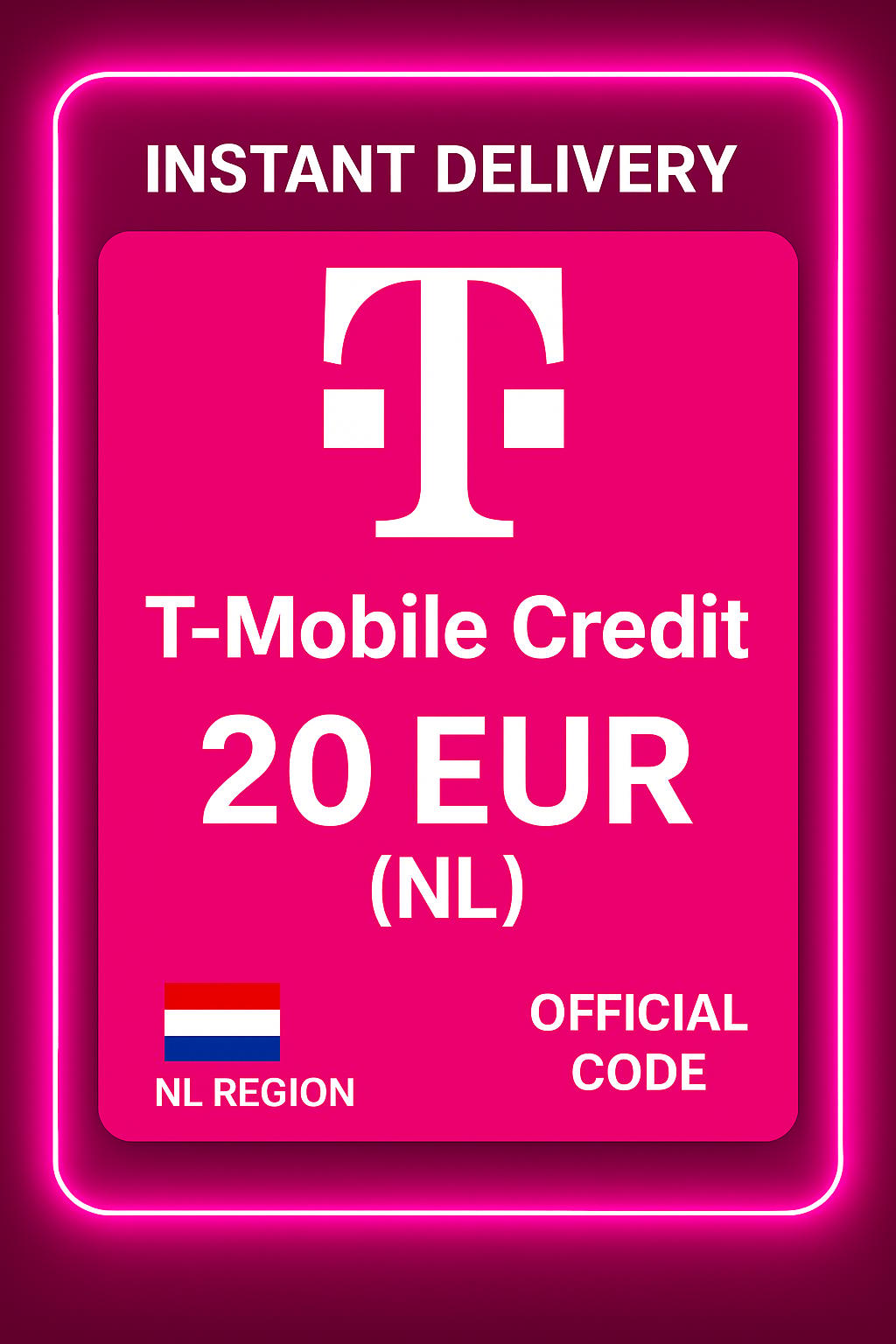 קרדיט T-Mobile - 20 EUR (NL)