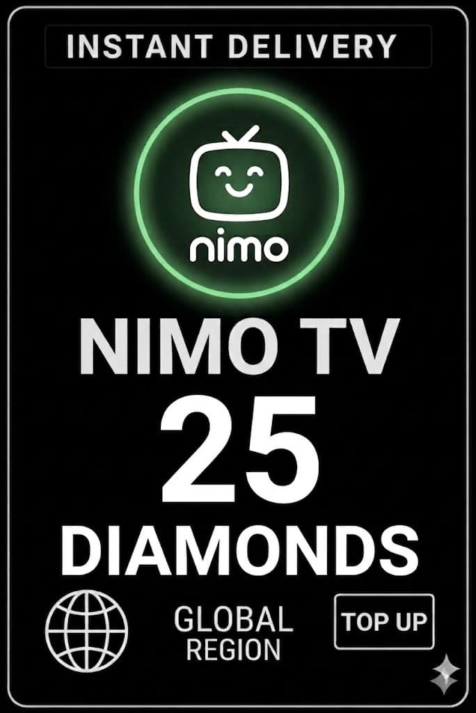 Nimo TV 25 Diamonds (Top-Up)