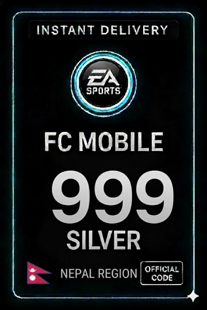 FC 모바일 999 실버 기프트 카드 - 네팔