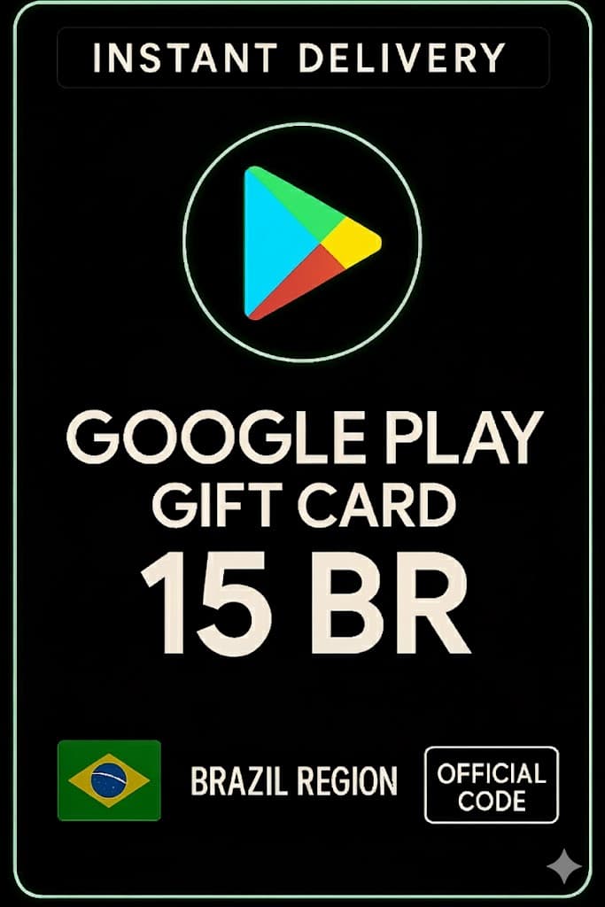 Գուգլ Փլեյ նվեր քարտ - Բրազիլիա BR 15
