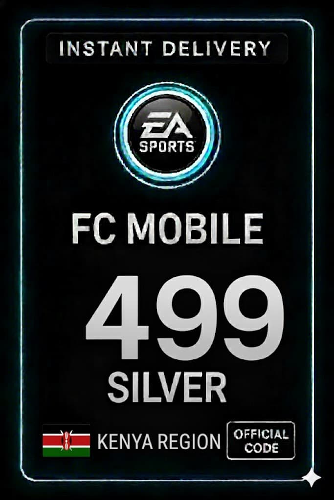 FC Mobile 499 Ezüst Ajándékkártya - Kenya