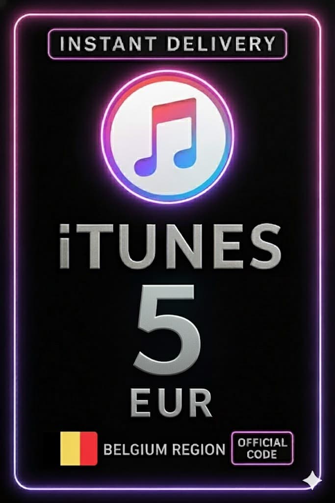 iTunes Gift Card 5 EUR BE