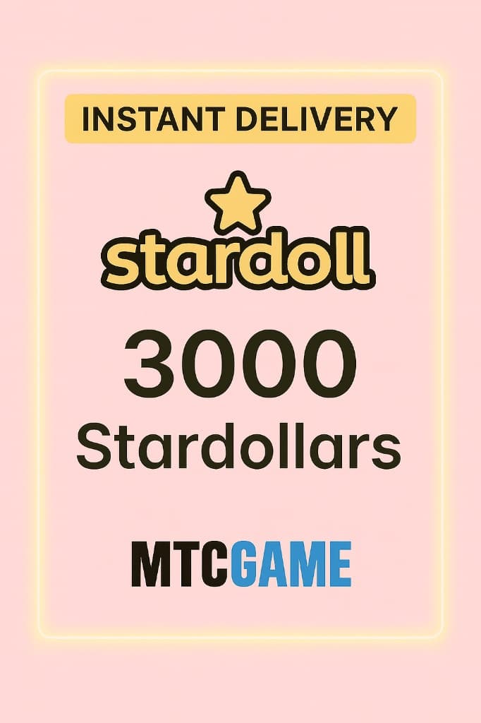 Stardoll - 3000 Stardollár Ajándékkártya