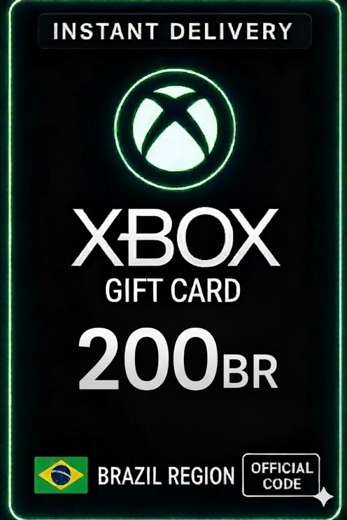 Tarjeta de regalo Xbox Brasil - BR $200