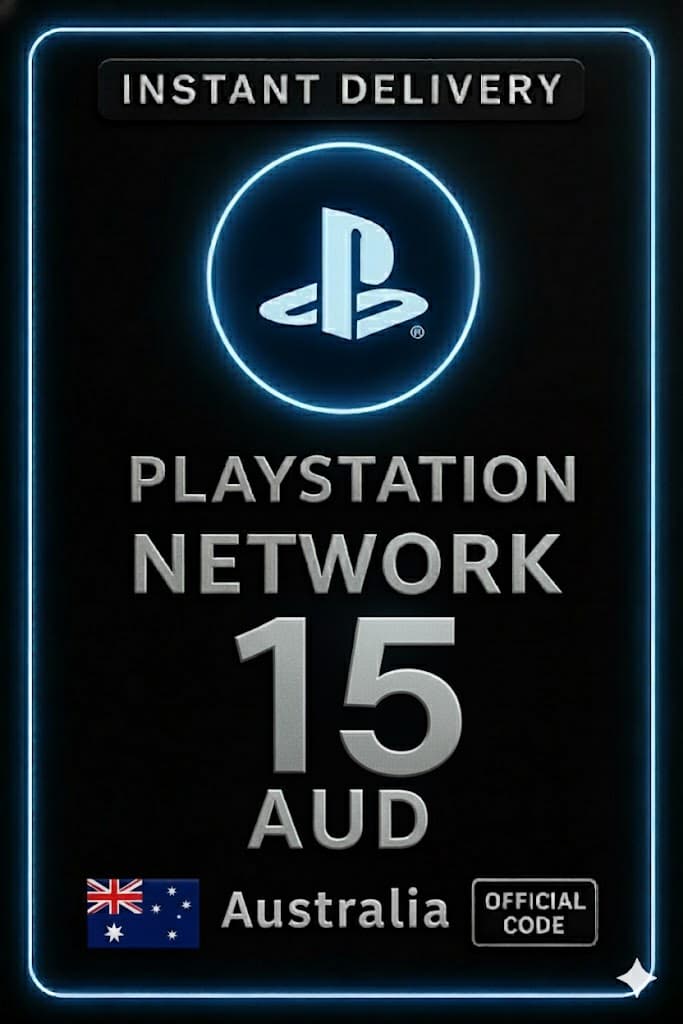 PSN kort 15 AUD AU