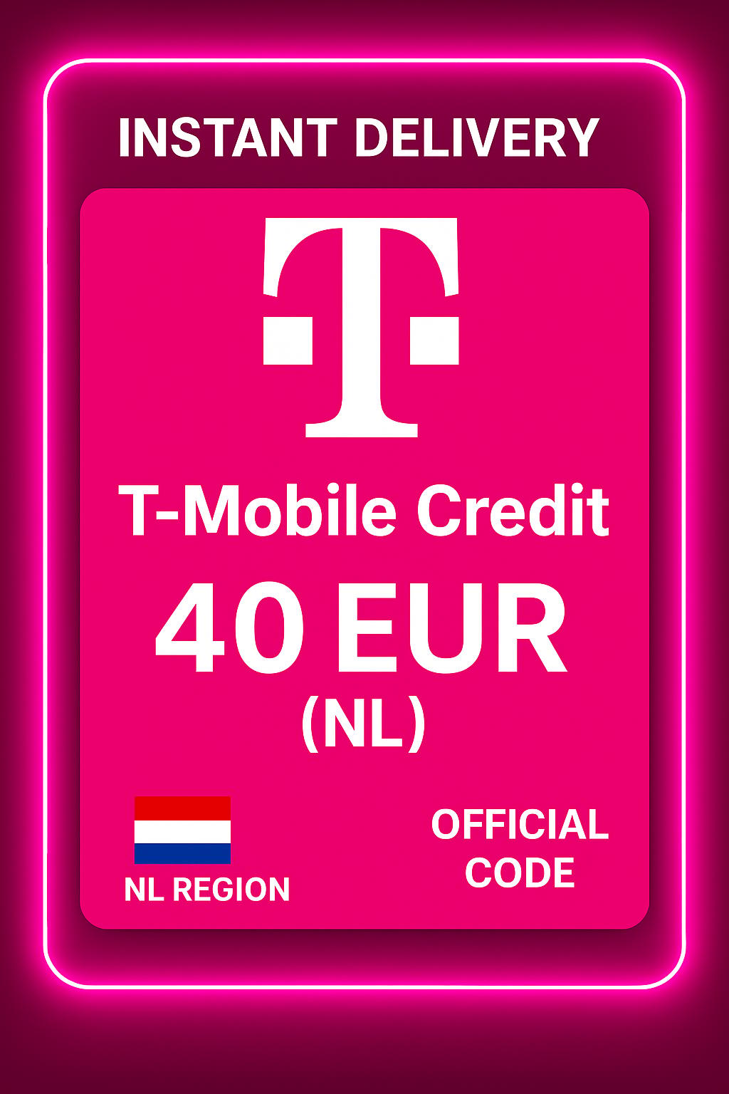 קרדיט T-Mobile - 40 EUR (NL)
