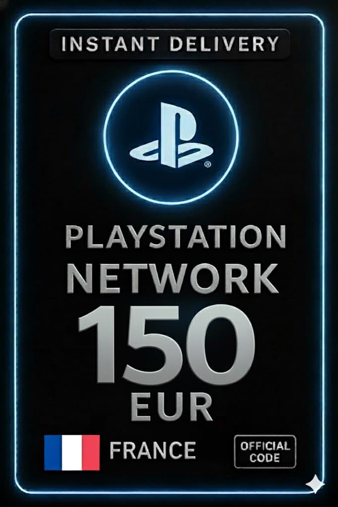 Carte Cadeau Playstation France - 150€ (FR)
