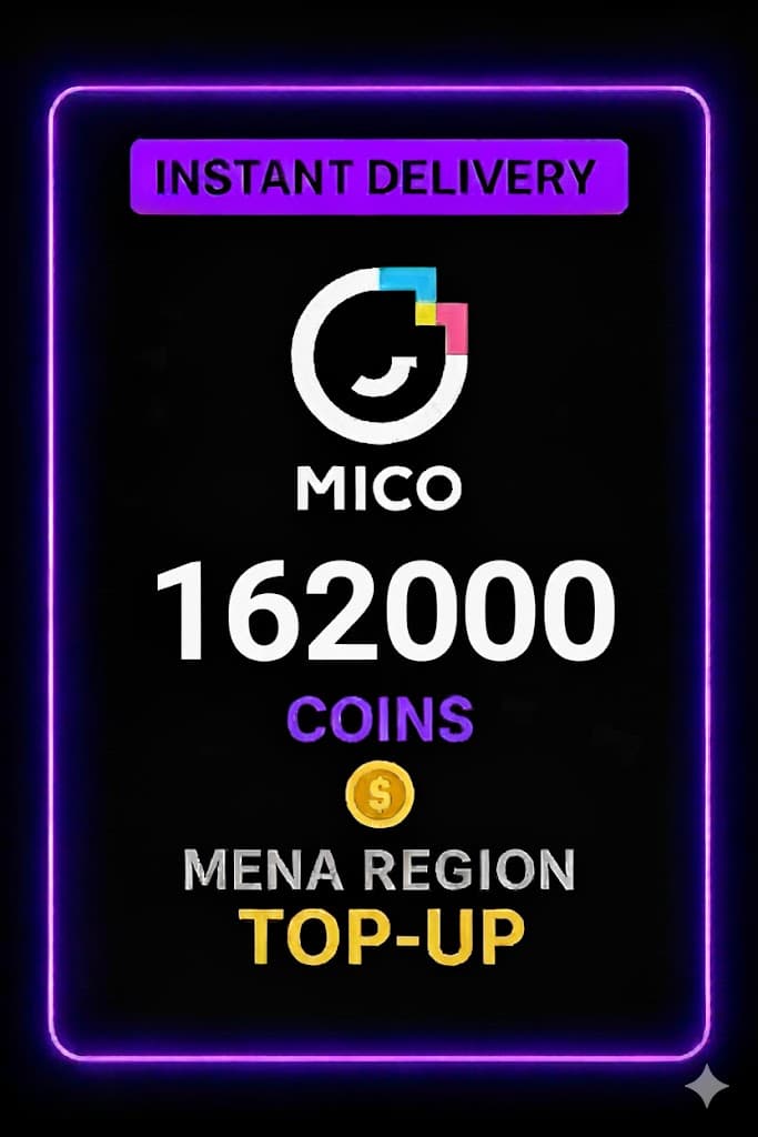 Mico Live - 162000 Coins Top-Up (MENA)