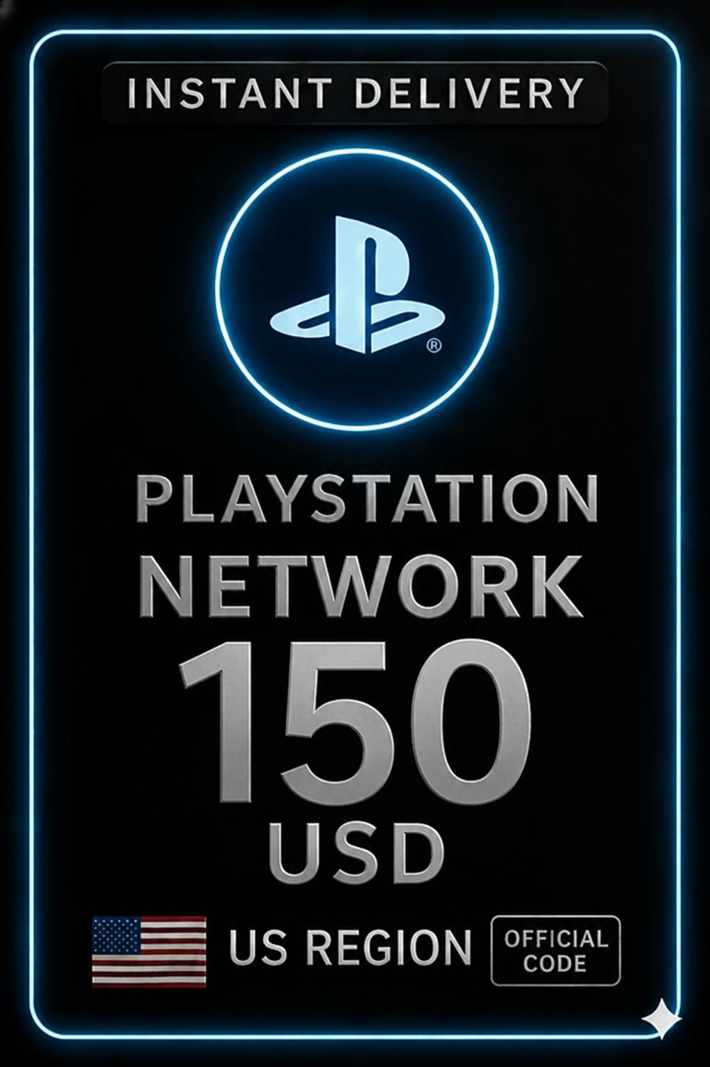 Playstation PSN Card 150$
