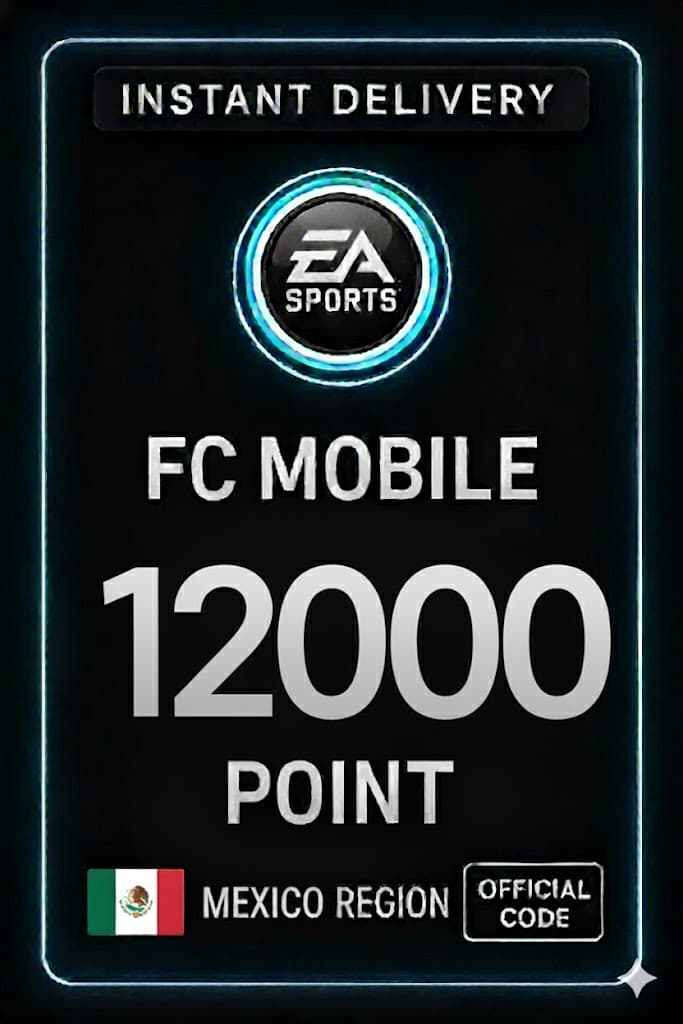 FC Mobile 12000 Πόντοι Δωροκάρτα - Μεξικό