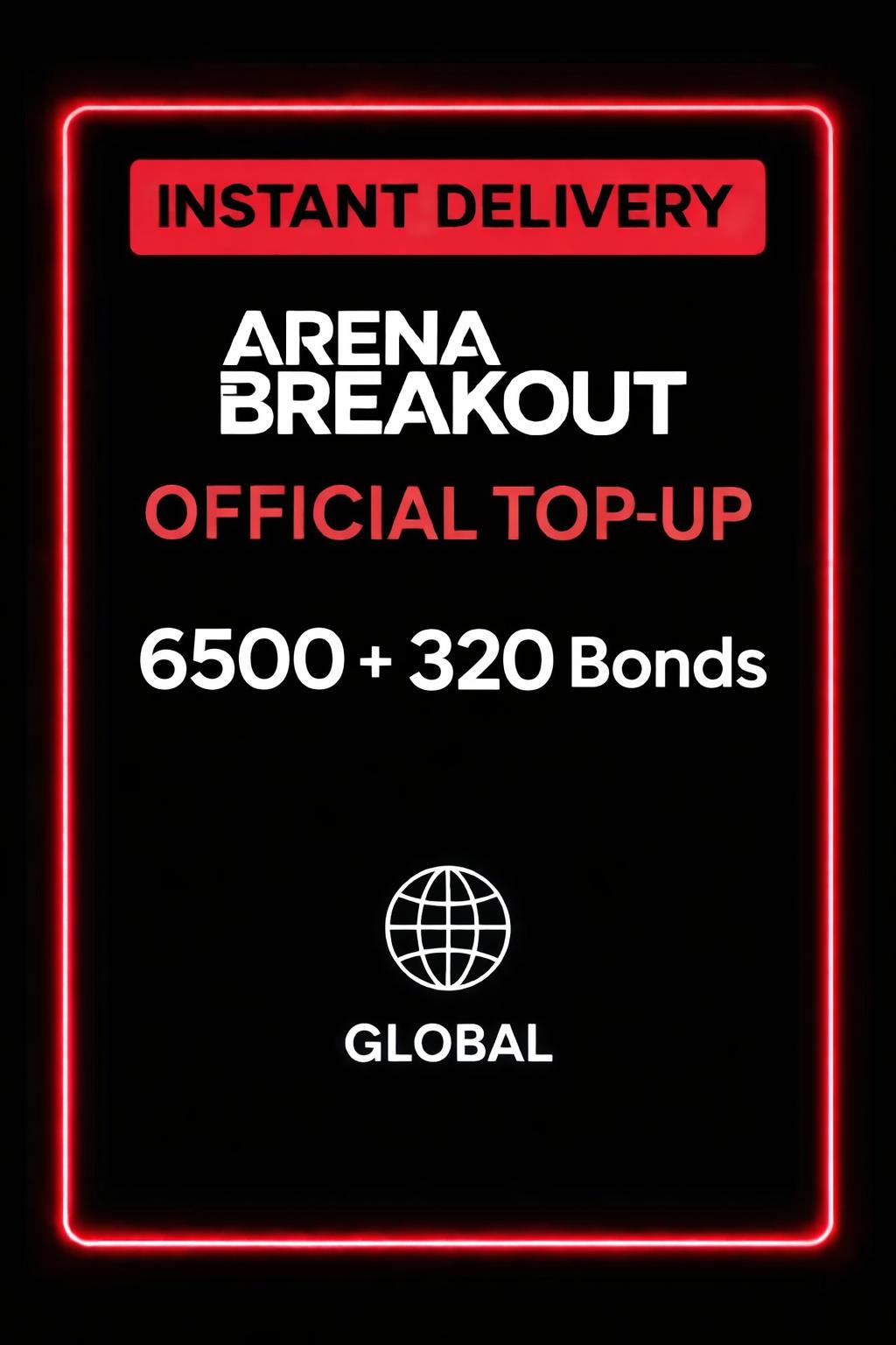 Arena Breakout Mobile - 6500 + 320 Bonuri (Încărcare)