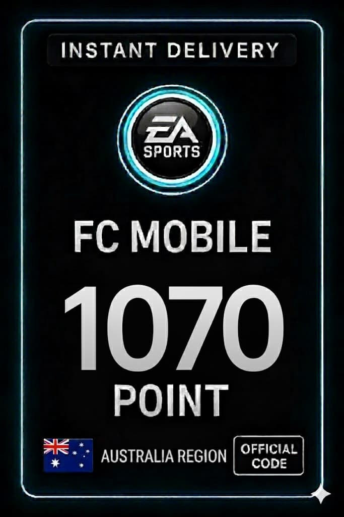 FC Mobile 1070 Pont Ajándékkártya - Ausztrália