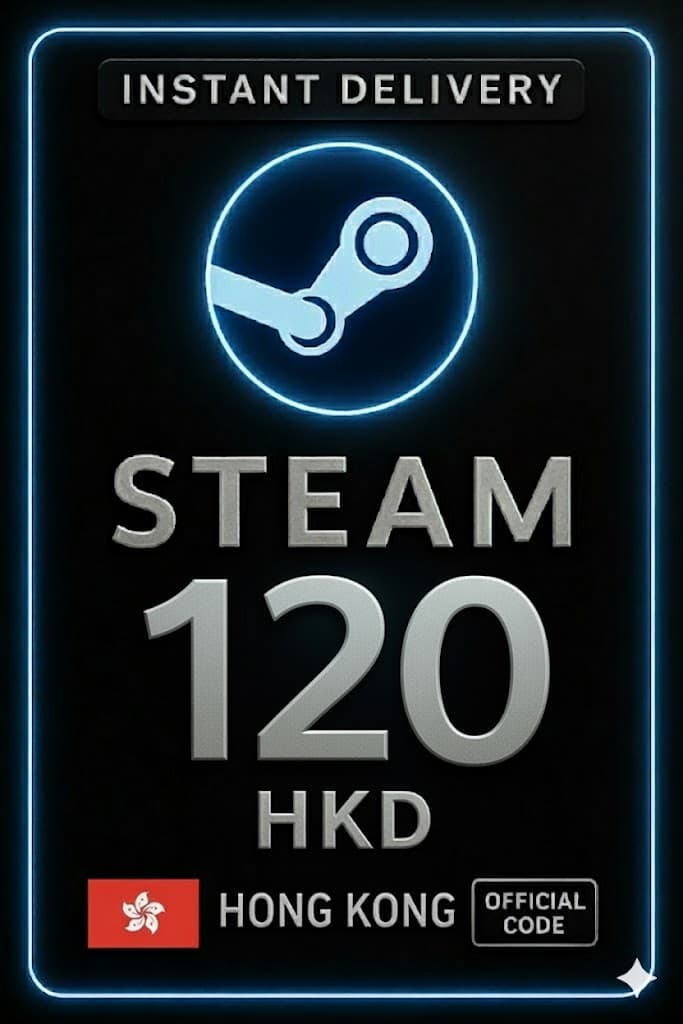 Steam Wallet Card 120 HKD