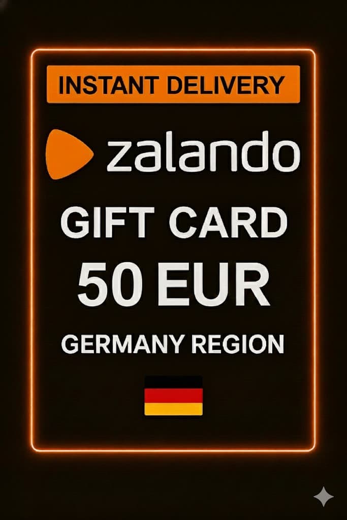 Zalando Hədiyyə Kartı - 50 EUR (DE)