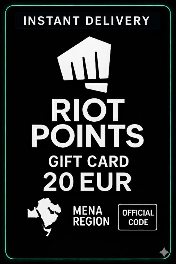 Code d'accès RIOT MENA 20 €