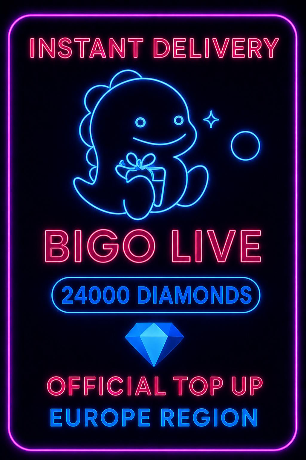 Bigo Live - 24000 Diamonds (Top-Up) (EU)