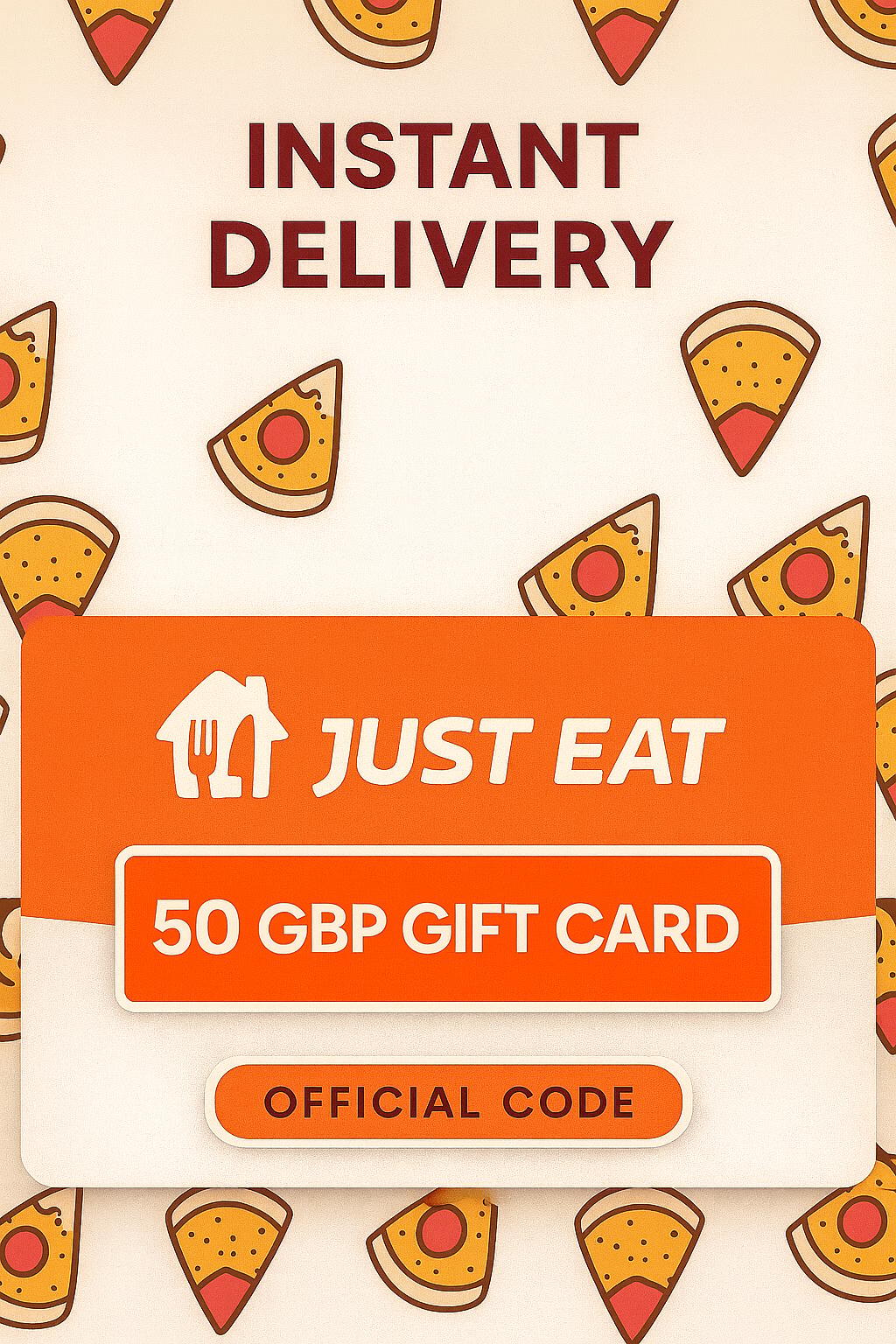 Κάρτα Δώρου Just Eat 50 GBP