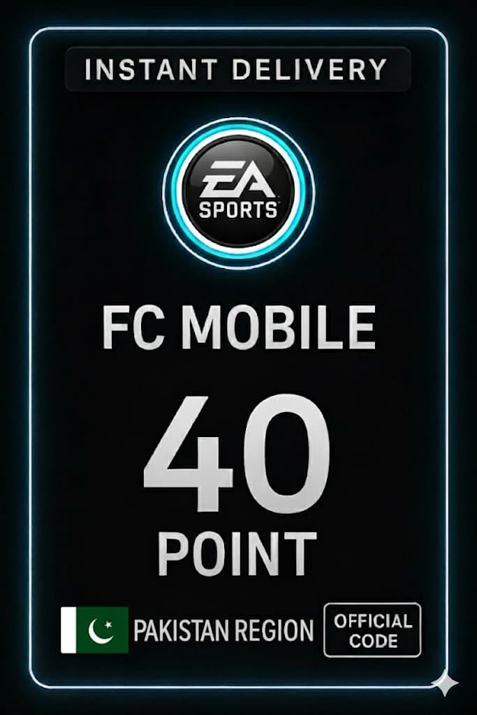 FC Mobile 40 միավոր - Պակիստան