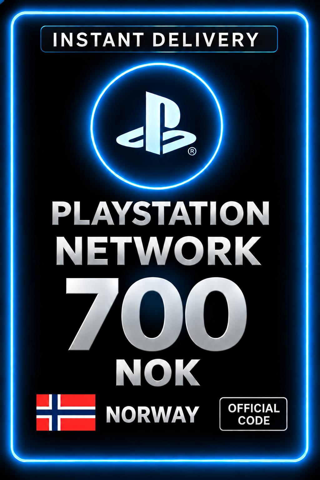 PSN Card Norway - 700 NOK