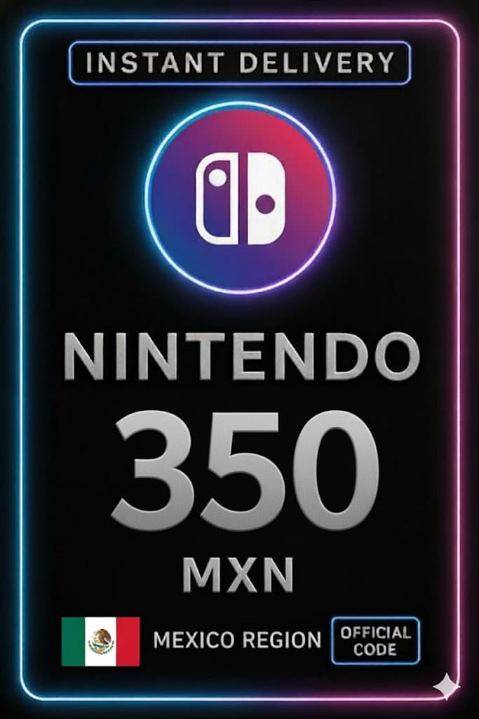 Nintendo eShop eelkaart - 350 MXN