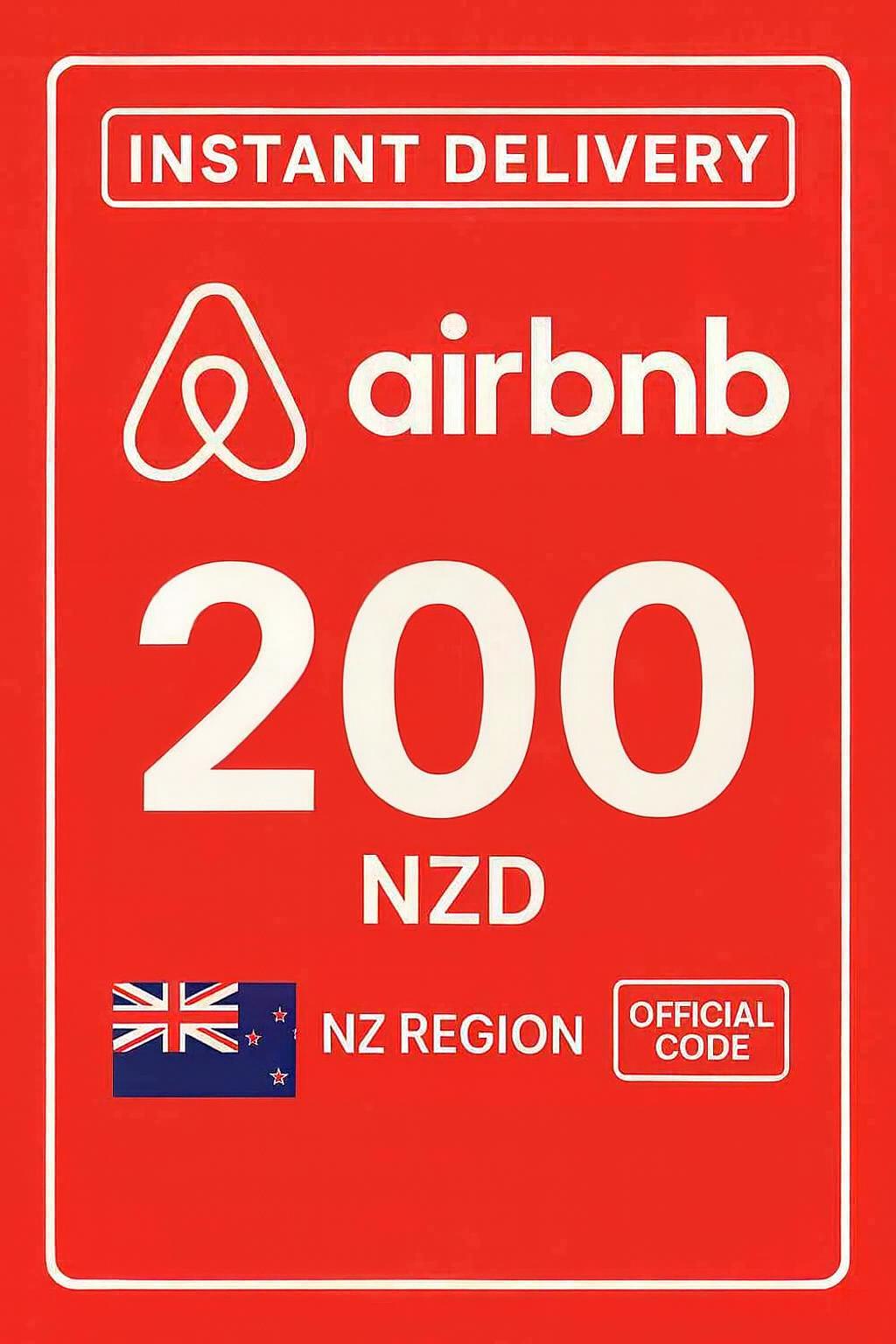 Airbnb бэлэг карт - 200 NZD (Шинэ Зеланд)