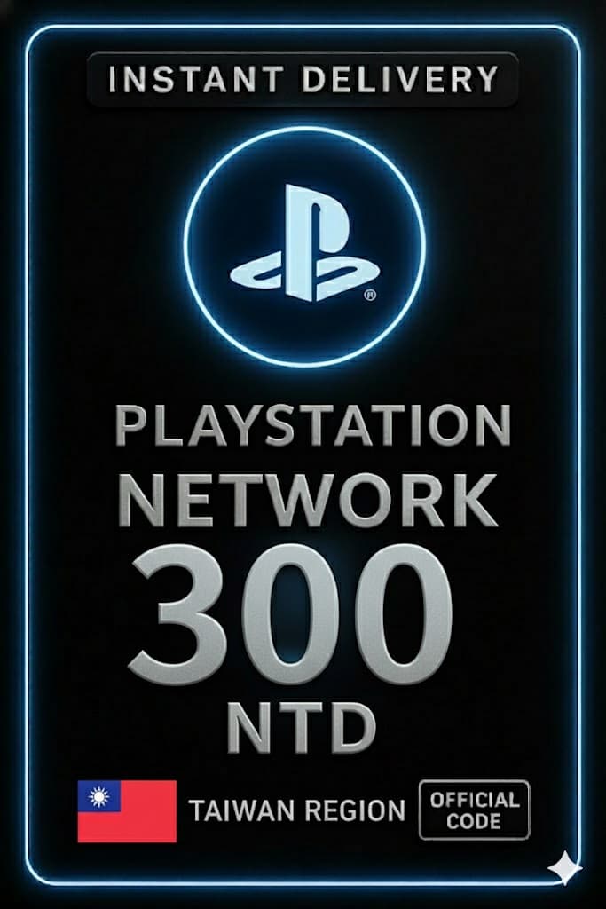 PSN քարտ 300 NTD TW