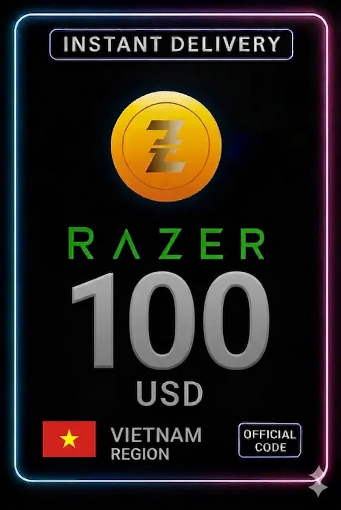 100 USD Razer Gold PIN (Vietnam)