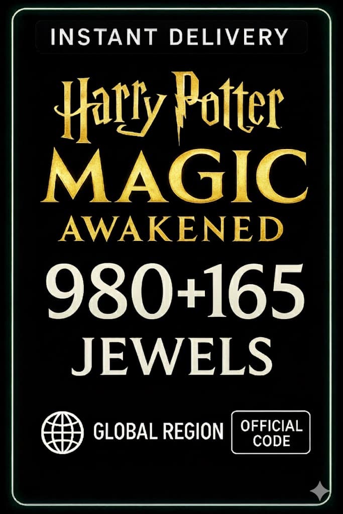 Harry Potter: Magic Awakened - 980+165 Gimsteinar - Hleðsla