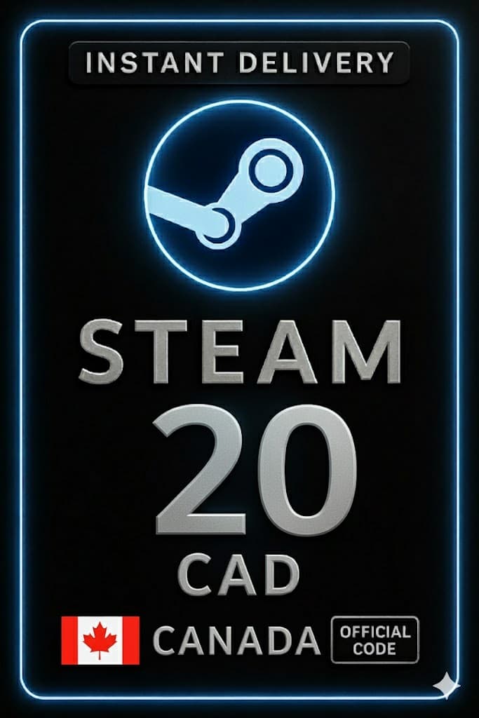 Steam Wallet kod CAD20