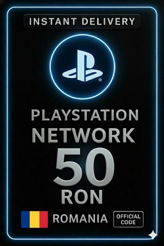 PSN քարտ Ռումինիա - 50 RON Gift Card