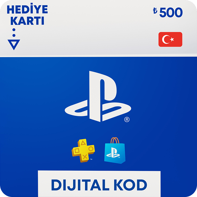PSN Presentkort - Turkiet - 500 TRY