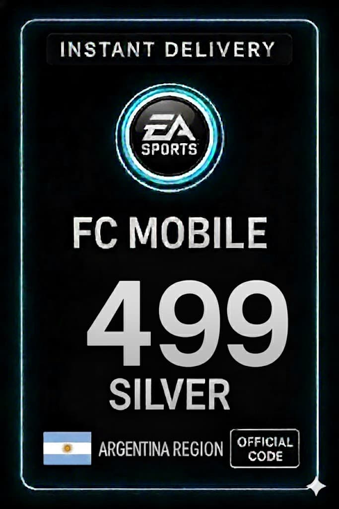 FC Mobile 499 Ezüst Ajándékkártya - Argentína