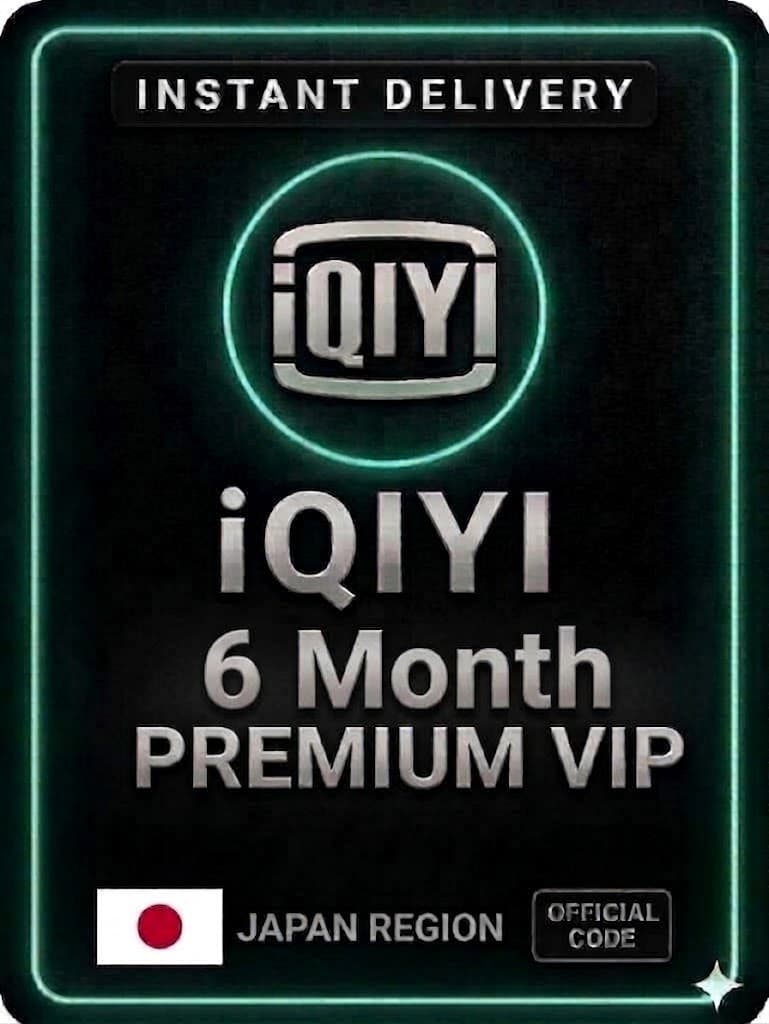 iQIYI 6 Month Premium VIP Japan