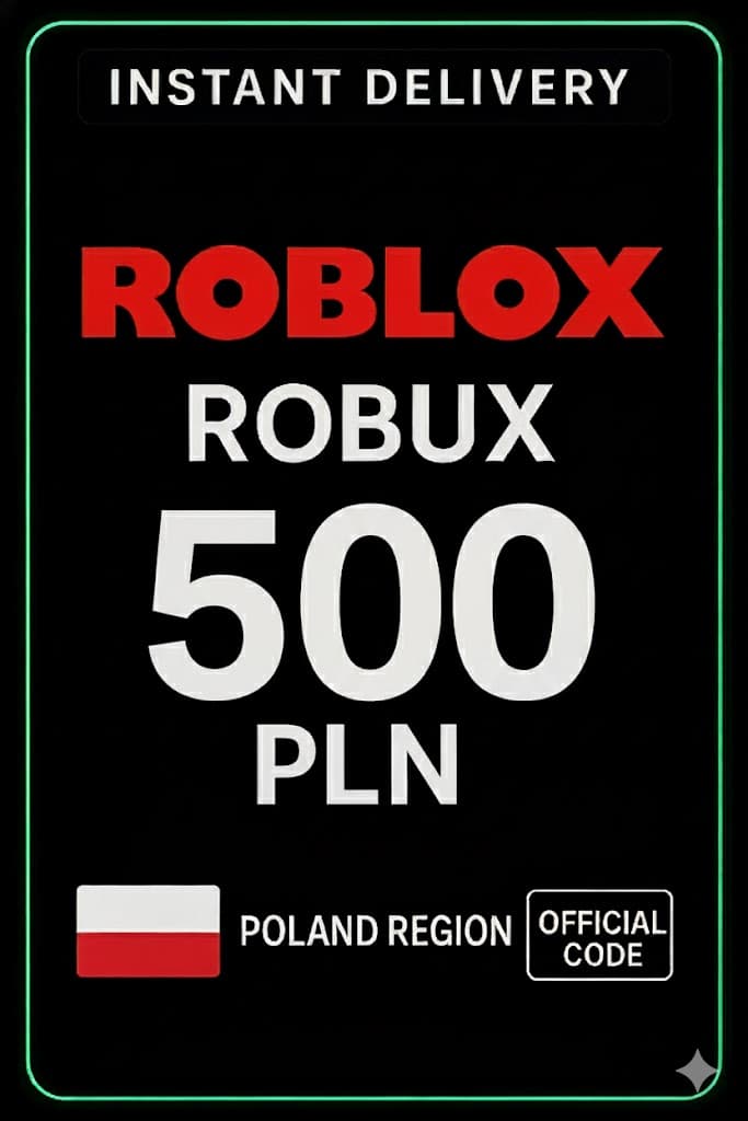 Roblox 500 PLN Game Card (PL)