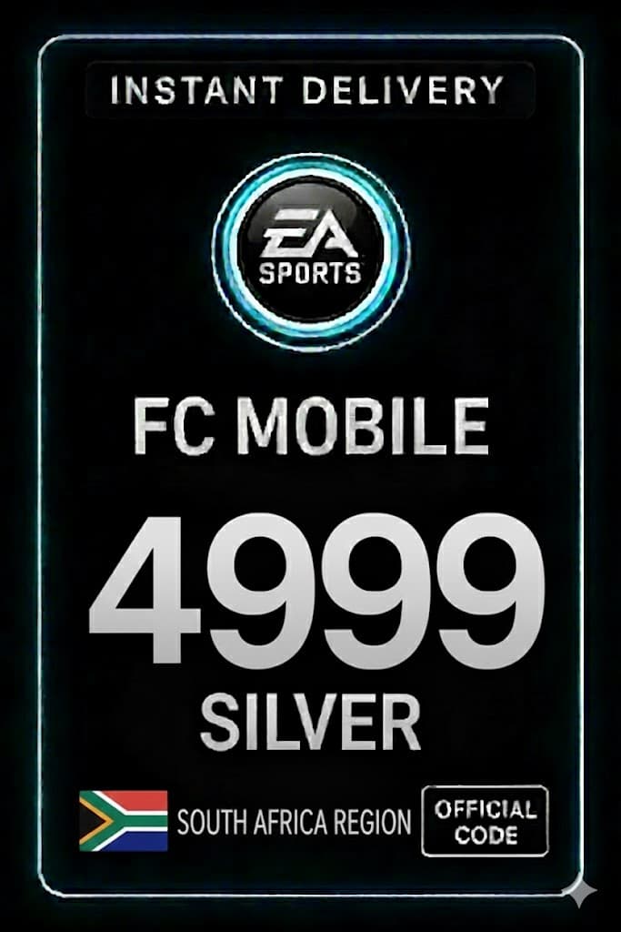 FC Mobile 4999 Ασημί Δωροκάρτα - Νότια Αφρική