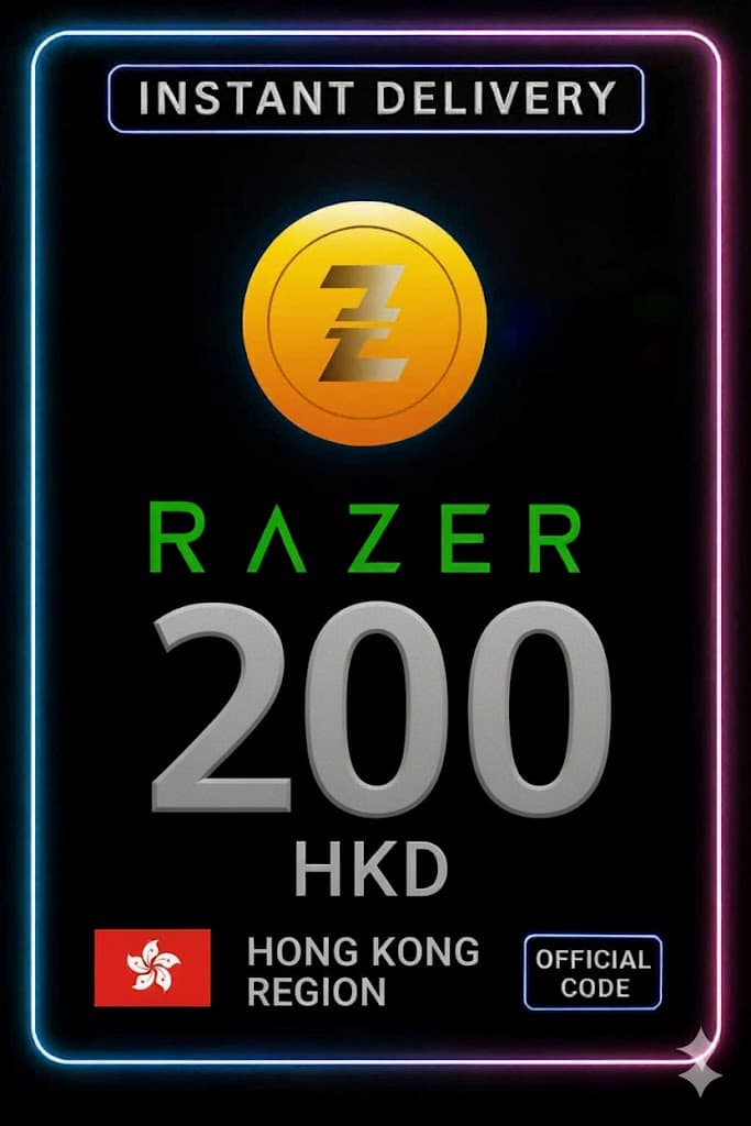 Razer Gold Hong Kong 200HKD