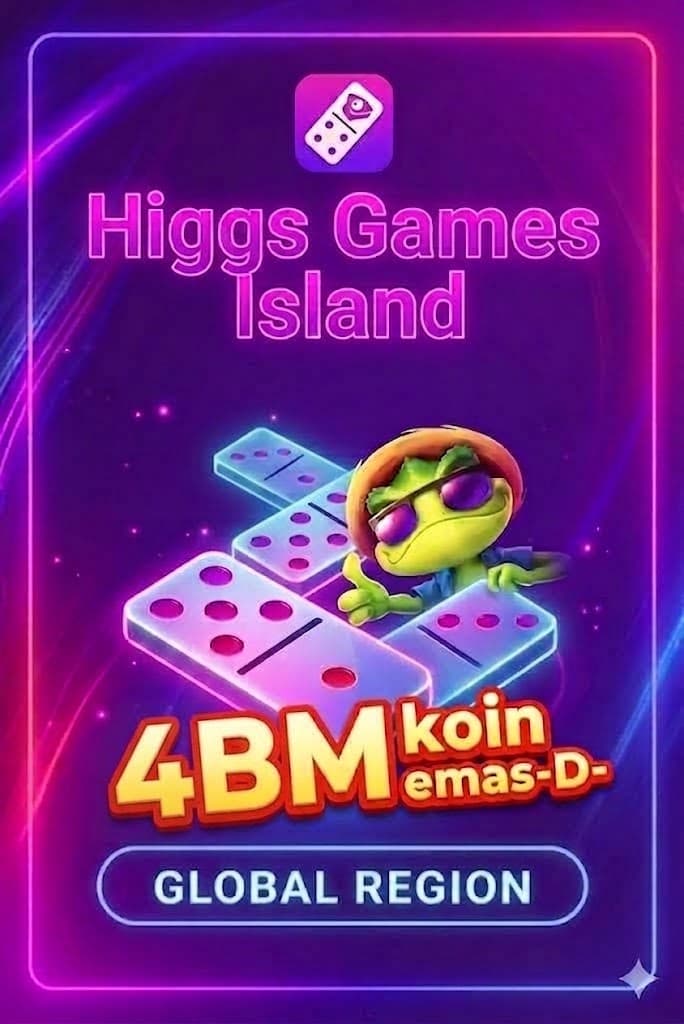 Higgs Games Island 4B Koin Emas-D - Top-Up