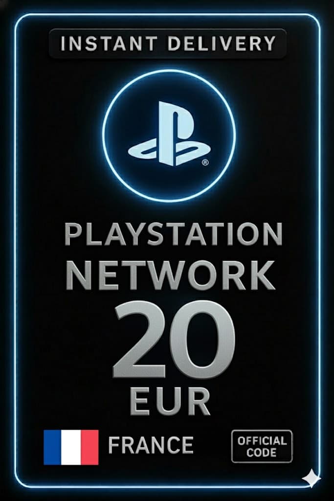 Carte Cadeau Playstation France - 20€ (FR)