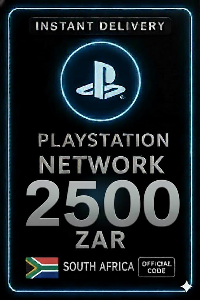 Playstation PSN Gjafakort 2500 ZAR ZA