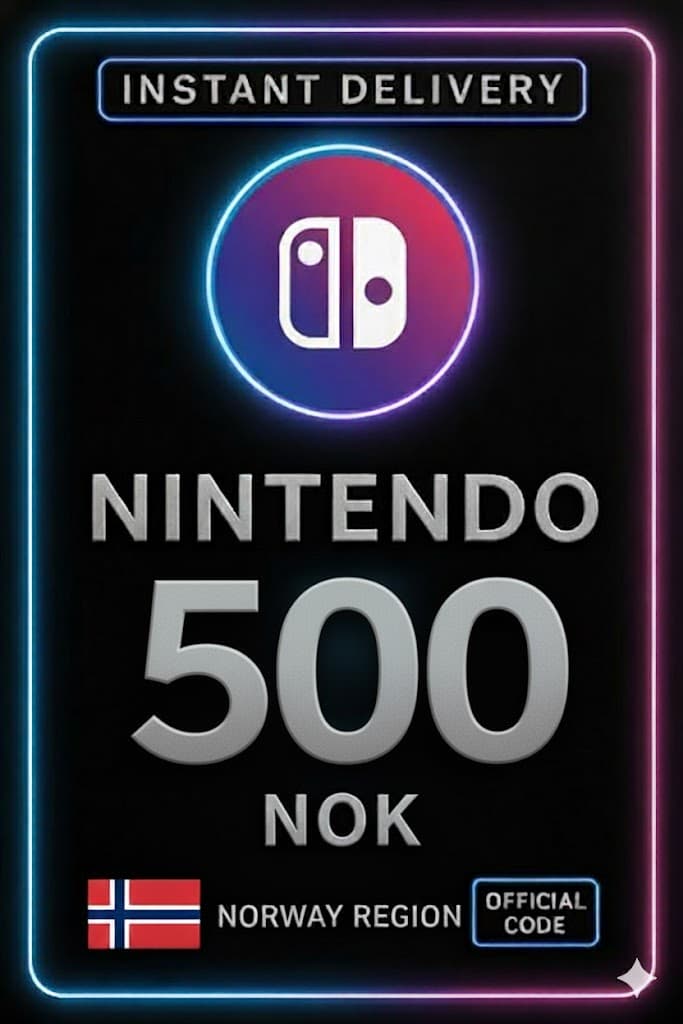 Nintendo eShop 500 NOK - LIMITED PROMO