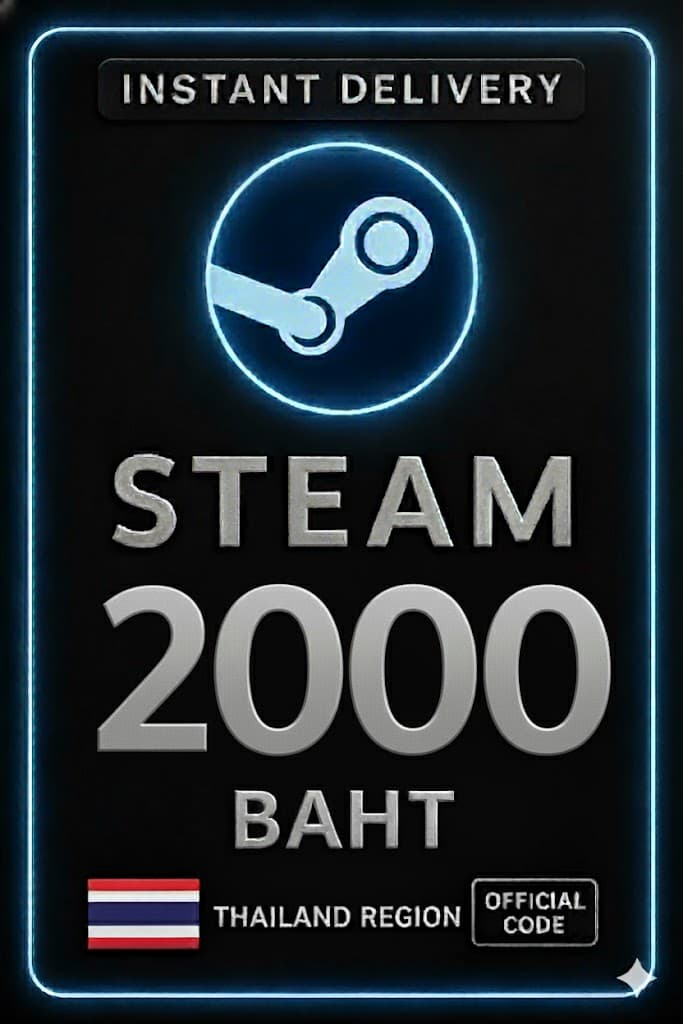 Steam Wallet Code Thailand 2000 Baht